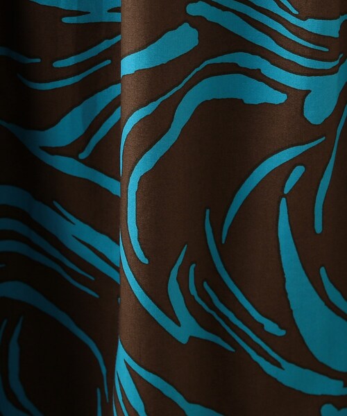 THE SHOP TK (ザ ショップ ティーケー )の「◆【小川夢乃さんコラボ】ラップボリュームスカート(スカート・レディース・ブラウン系1/ネイビー系/ダークグリーン系・12)」の8枚目の写真