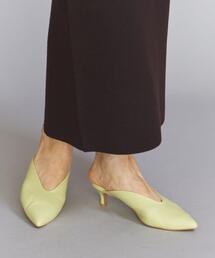 ARRUM | ＜Arrum＞レザー ポインテッド スリット ミュール(その他シューズ)