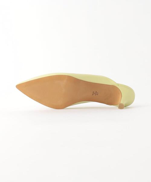 Arrum＞レザー ポインテッド スリット ミュール その他シューズ