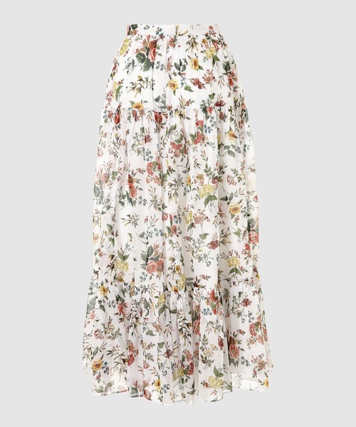 Erdem（アーデム）の「MIDI LENGTH SKIRT WITH TIERS（スカート・レディース・ホワイト系その他・6/8）」の3枚目の写真