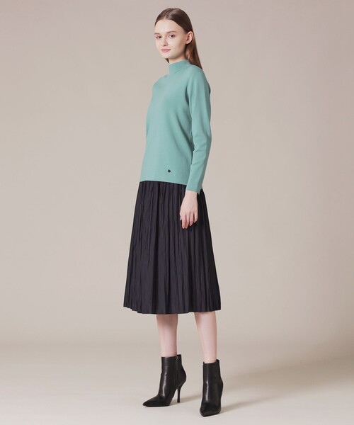 MACKINTOSH LONDON(マッキントッシュ ロンドン)の「ヴィンテージデシンスカート(スカート・レディース・ネイビー/ブラウン系その他4・38/36)」の3枚目の写真