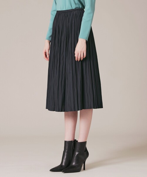 MACKINTOSH LONDON(マッキントッシュ ロンドン)の「ヴィンテージデシンスカート(スカート・レディース・ネイビー/ブラウン系その他4・38/36)」の5枚目の写真