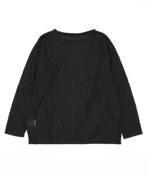 KOBE LETTUCE（コウベレタス）の「ぽこぽこウェーブプルオーバー[C6346]（その他トップス・レディース・オフホワイト/ブラック/ベージュ・FREE）」の7枚目の写真