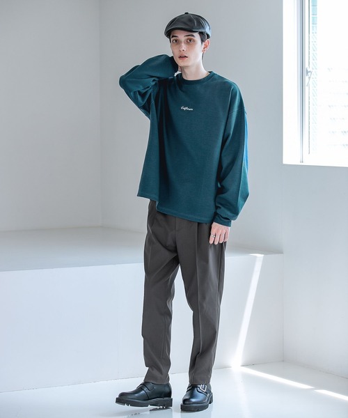 RAGEBLUE（レイジブルー）の「【Ex.Flower/イクスフラワー】コラボフラワープリントロンT（Tシャツ/カットソー・メンズ・オフホワイト/ブルー系その他/ホワイト/ブラック/ワインレッド・LARGE/SMALL/MEDIUM）」の18枚目の写真