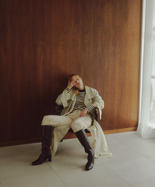 THE SHOP TK （ザ ショップ ティーケー ）の「◆ロングブーツ（ブーツ・レディース・ブラック・35/45/25）」の4枚目の写真