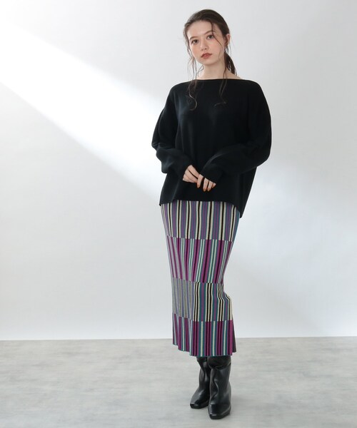 THE SHOP TK （ザ ショップ ティーケー ）の「◆ロングブーツ（ブーツ・レディース・ブラック・35/45/25）」の9枚目の写真