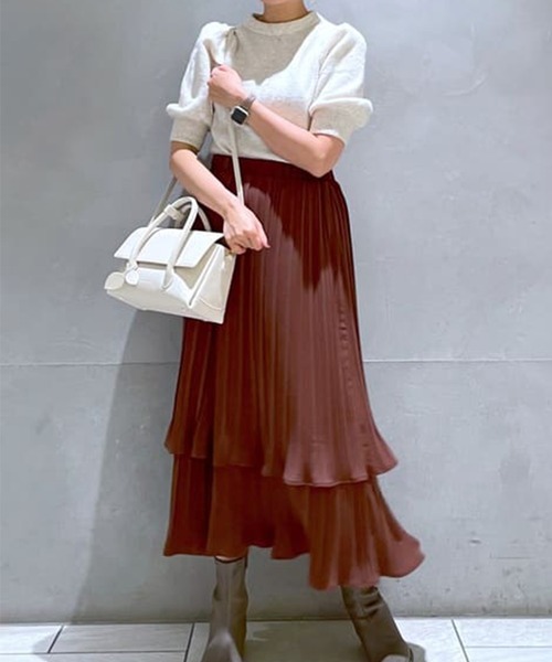 Samantha Thavasa（サマンサタバサ）の「シンプルスムースレザー ハンドバッグ 大サイズ（ハンドバッグ・レディース・オフホワイト/ピンク/ブラック/ダークブルー・FREE）」の19枚目の写真