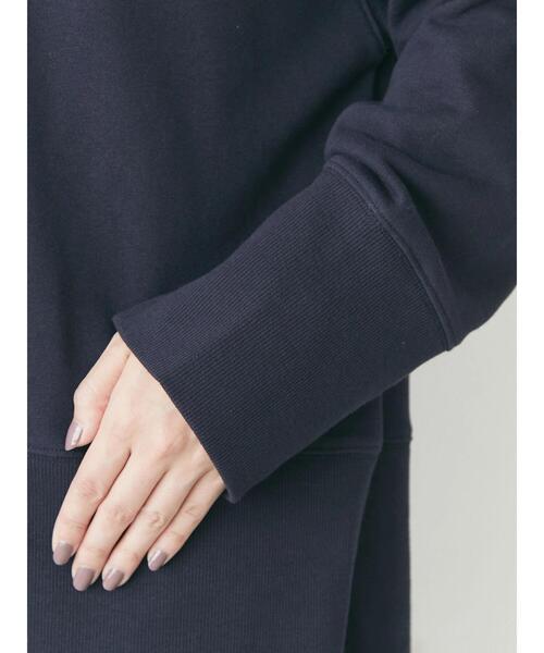 Green Parks(グリーンパークス)の「センターシームミニ裏毛プルオーバー(スウェット・レディース・ライトベージュ/ピンク/ブルー/ダークネイビー・FREE)」の19枚目の写真