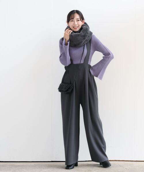 rps（アールピーエス）の「フェイクファースヌード（ネックウォーマー/スヌード・レディース・ライトグレー/ピンクベージュ/チャコールグレー/ベージュ系その他/モカ/アイボリー・フリー）」の19枚目の写真