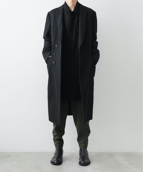 ato（アトウ）の「TAPERED MILITARY PANTS（カーゴパンツ・メンズ・ブラック/カーキ・44/46/48）」の19枚目の写真