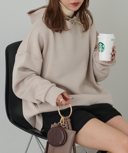 COLONY 2139（コロニートゥーワンスリーナイン）の「ダンボールパーカー（パーカー・メンズ・チャコールグレー/ブラック/ベージュ/ホワイト・MEDIUM/LARGE）」の11枚目の写真