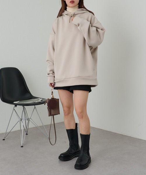 COLONY 2139（コロニートゥーワンスリーナイン）の「ダンボールパーカー（パーカー・メンズ・チャコールグレー/ブラック/ベージュ/ホワイト・MEDIUM/LARGE）」の18枚目の写真