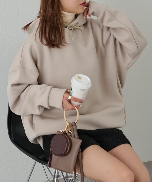 COLONY 2139（コロニートゥーワンスリーナイン）の「ダンボールパーカー（パーカー・メンズ・チャコールグレー/ブラック/ベージュ/ホワイト・MEDIUM/LARGE）」の13枚目の写真