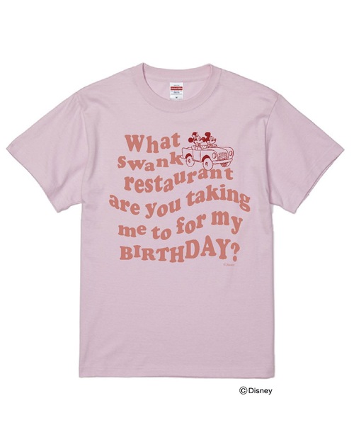 MICKEY MOUSE(ミッキーマウス)の「FD:【キャラチョイ】Disney ディズニー ミッキーマウス Tシャツ(Tシャツ/カットソー・レディース・ベビーピンク/ホワイト系2/ライトブルー/ホワイト系5/ホワイト系4/ホワイト系1/ホワイト系3/イエロー・XL/M/S/L)」の8枚目の写真