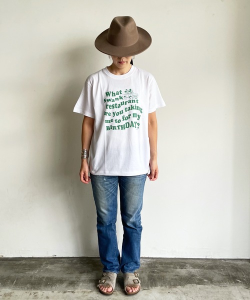 MICKEY MOUSE(ミッキーマウス)の「FD:【キャラチョイ】Disney ディズニー ミッキーマウス Tシャツ(Tシャツ/カットソー・レディース・ベビーピンク/ホワイト系2/ライトブルー/ホワイト系5/ホワイト系4/ホワイト系1/ホワイト系3/イエロー・XL/M/S/L)」の11枚目の写真