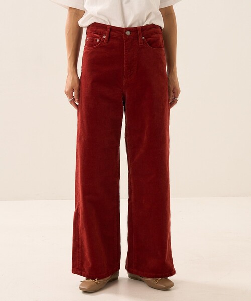 FREAK'S STORE(フリークスストア)の「カラーコーデュロイワイドパンツ(その他パンツ・レディース・オフホワイト/グリーン/オレンジ・SMALL/MEDIUM)」の21枚目の写真