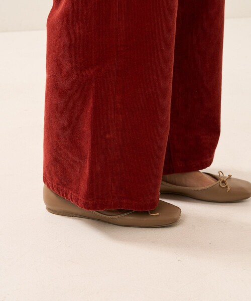 FREAK'S STORE(フリークスストア)の「カラーコーデュロイワイドパンツ(その他パンツ・レディース・オフホワイト/グリーン/オレンジ・SMALL/MEDIUM)」の14枚目の写真