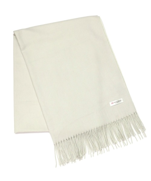 TOKYO SHIRTS（トウキョウシャツ）の「カシミヤタッチストール（ストール/ショール・レディース・ブラック/サファリグリーン/アイボリー/モカ/マスタード・FREE）」の2枚目の写真