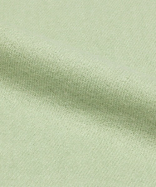 TOKYO SHIRTS（トウキョウシャツ）の「カシミヤタッチストール（ストール/ショール・レディース・ブラック/サファリグリーン/アイボリー/モカ/マスタード・FREE）」の10枚目の写真