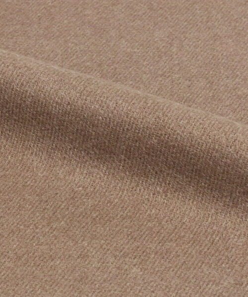 TOKYO SHIRTS（トウキョウシャツ）の「カシミヤタッチストール（ストール/ショール・レディース・ブラック/サファリグリーン/アイボリー/モカ/マスタード・FREE）」の8枚目の写真