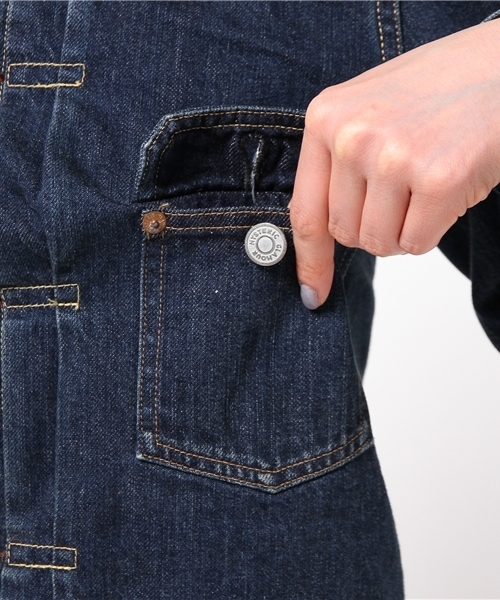 【美品】ヒステリックグラマー WNB加工デニム 1ST TYPE Gジャン S HYSTERIC GLAMOUR（ヒステリックグラマー）の「WNB加工デニム