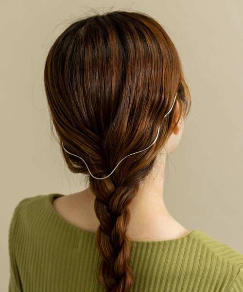 SMELLY（スメリー）の「ナミナミバックカチューシャ（カチューシャ・レディース・シルバー/ゴールド・-）」の15枚目の写真