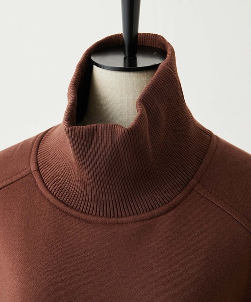 ear PAPILLONNER（イアパピヨネ）の「【SUM1 STYLE（スミスタイル）】切り替えスウェット（スウェット・レディース・ブラウン/ブラック・FREE）」の8枚目の写真