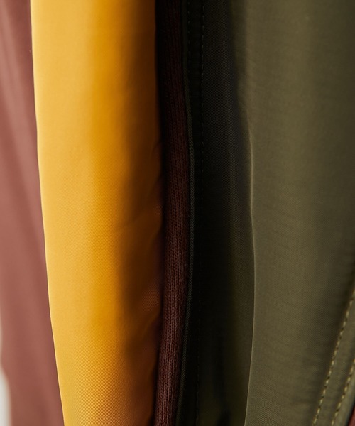 ear PAPILLONNER（イアパピヨネ）の「【SUM1 STYLE（スミスタイル）】切り替えスウェット（スウェット・レディース・ブラウン/ブラック・FREE）」の9枚目の写真