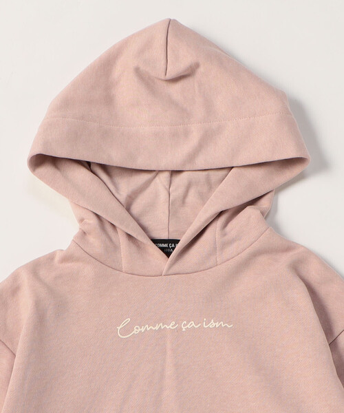 COMME CA ISM（コムサイズム）の「フーデットパーカ（パーカー・キッズ・キナリ/ピンク・100cm/110cm/120cm/130cm/140cm/150cm）」の4枚目の写真