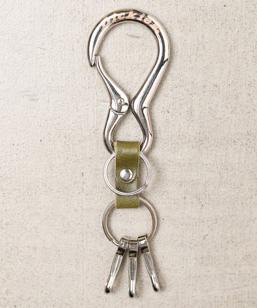 Dickies（ディッキーズ）の「■Dickies（ディッキーズ）■カラビナ フック キーホルダー（キーホルダー・メンズ・ネイビー/ブラック/グリーン/ダークブラウン/レッド/ブラウン・FREE）」の4枚目の写真