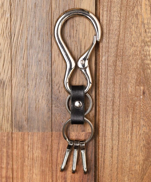 Dickies（ディッキーズ）の「■Dickies（ディッキーズ）■カラビナ フック キーホルダー（キーホルダー・メンズ・ネイビー/ブラック/グリーン/ダークブラウン/レッド/ブラウン・FREE）」の7枚目の写真