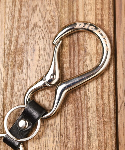 Dickies（ディッキーズ）の「■Dickies（ディッキーズ）■カラビナ フック キーホルダー（キーホルダー・メンズ・ネイビー/ブラック/グリーン/ダークブラウン/レッド/ブラウン・FREE）」の9枚目の写真