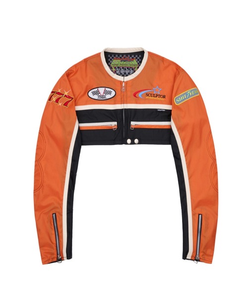 SCULPTOR(スカルプター)の「Micro Motor Jacket/マイクロモータージャケット(ブルゾン・レディース・グリーン系その他/オレンジ系その他・MEDIUM)」の3枚目の写真