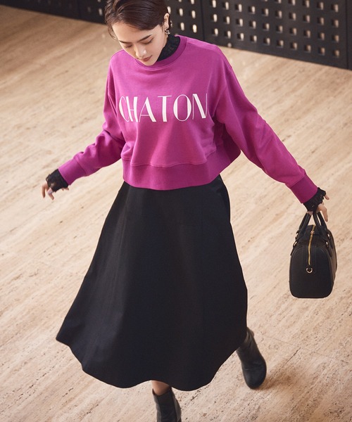 N.（N. Natural Beauty Basic）（エヌエヌナチュラルビューティーベーシック）の「【松井愛莉さん着用】◆ステッチボストンバッグ（ボストンバッグ・レディース・ブラック/キャメル・ﾌﾘ-）」の8枚目の写真