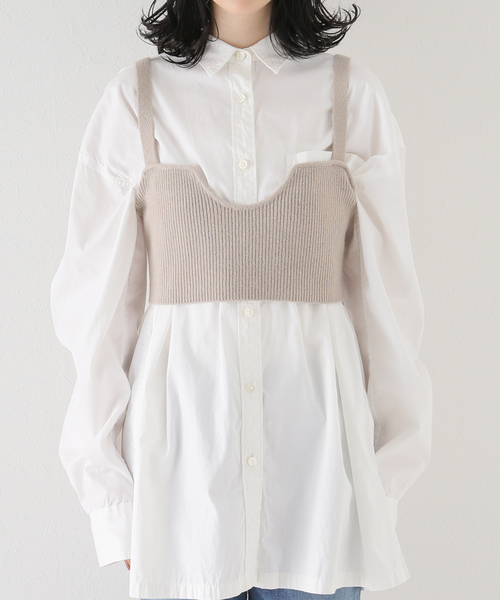 plage（プラージュ）の「【R’IAM】 ニット ブラ（ニット/セーター・レディース・チャコールグレー・FREE）」の19枚目の写真