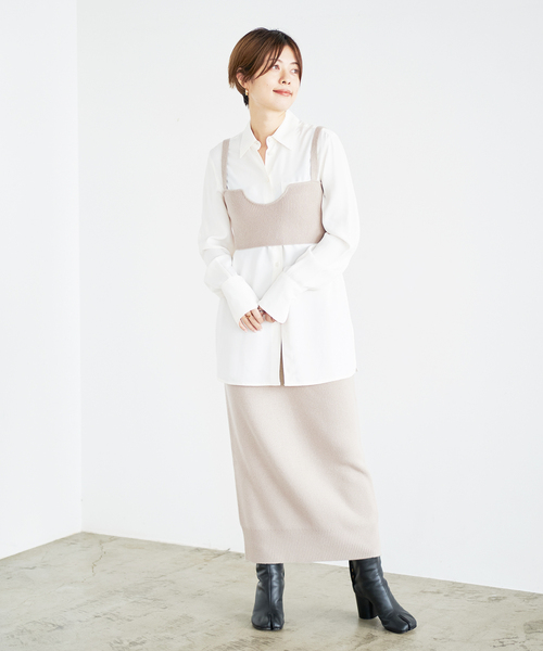 plage（プラージュ）の「【R’IAM】 ニット ブラ（ニット/セーター・レディース・チャコールグレー・FREE）」の9枚目の写真