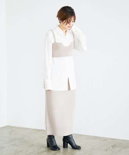 plage（プラージュ）の「【R’IAM】 ニット ブラ（ニット/セーター・レディース・チャコールグレー・FREE）」の13枚目の写真