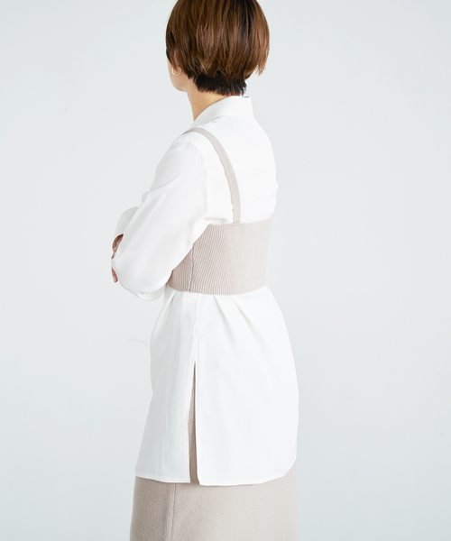 plage（プラージュ）の「【R’IAM】 ニット ブラ（ニット/セーター・レディース・チャコールグレー・FREE）」の15枚目の写真