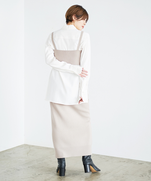 plage（プラージュ）の「【R’IAM】 ニット ブラ（ニット/セーター・レディース・チャコールグレー・FREE）」の17枚目の写真