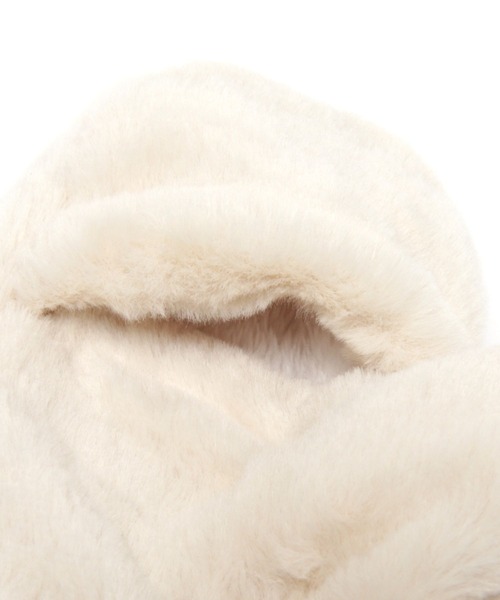 GLOBAL WORK（グローバルワーク）の「ファーミトングローブ/123630（手袋・レディース・グレー/オフホワイト/カーキ/ベージュ・FREE）」の11枚目の写真