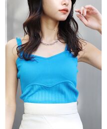 MURUA | バックレースアップキャミソール(ニット/セーター)