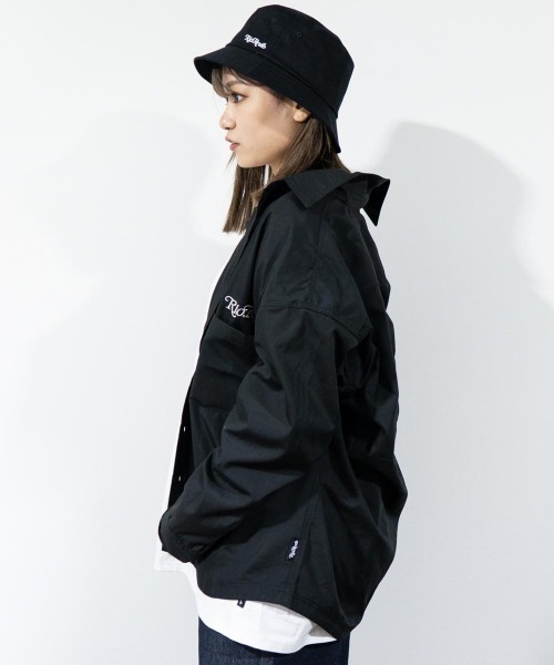 TopIsm(トップイズム)の「RIO.REVIB ブロード無地 長袖シャツ(シャツ/ブラウス・メンズ・グリーン/ブラック/ホワイト・L/M/XL)」の6枚目の写真