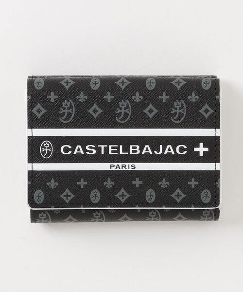 CASTELBAJAC(カステルバジャック)の「【CASTELBAJAC / カステルバジャック】ビジュー 三つ折り財布(財布・メンズ・オレンジ/ピンク/ホワイト/ブラック・FREE)」の3枚目の写真