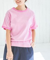 coen（コーエン）の「フライスマイクロボーダーTシャツ（Tシャツ/カットソー）」