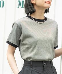 coen | フライスマイクロボーダーTシャツ(Tシャツ/カットソー)
