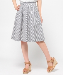 BEAMS LIGHTS Women's | BEAMS LIGHTS / ストライプフレアー スカート(スカート)