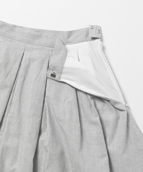 BEAMS LIGHTS Women's（ビームスライツ ウィメンズ）の「BEAMS LIGHTS / ストライプフレアー スカート（スカート・レディース・グレー/レッド/ネイビー・36/38）」の20枚目の写真