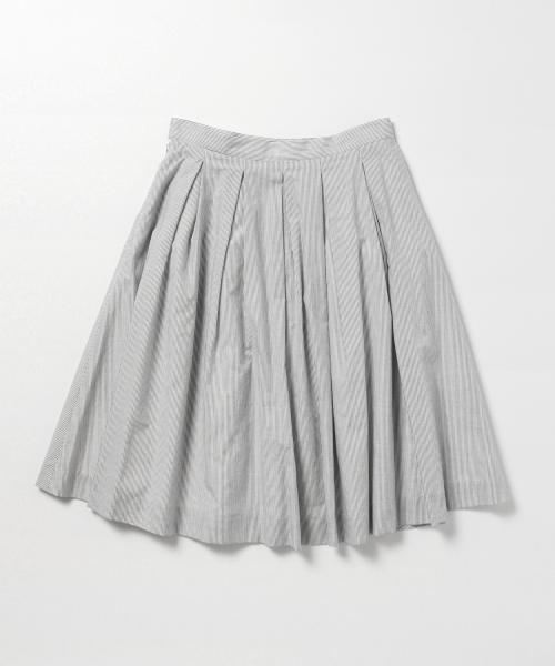 BEAMS LIGHTS Women's（ビームスライツ ウィメンズ）の「BEAMS LIGHTS / ストライプフレアー スカート（スカート・レディース・グレー/レッド/ネイビー・36/38）」の14枚目の写真