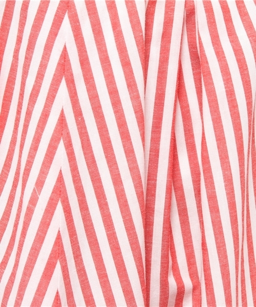 BEAMS LIGHTS Women's（ビームスライツ ウィメンズ）の「BEAMS LIGHTS / ストライプフレアー スカート（スカート・レディース・グレー/レッド/ネイビー・36/38）」の8枚目の写真