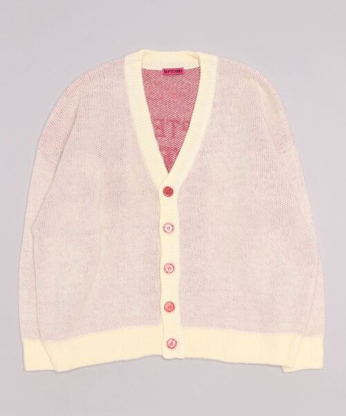 September(セプテンバー)の「【SEPTEMBER(セプテンバー)】Knit Cardigan(カーディガン/ボレロ・メンズ・ブラック/ホワイト/グリーン・MEDIUM)」の10枚目の写真